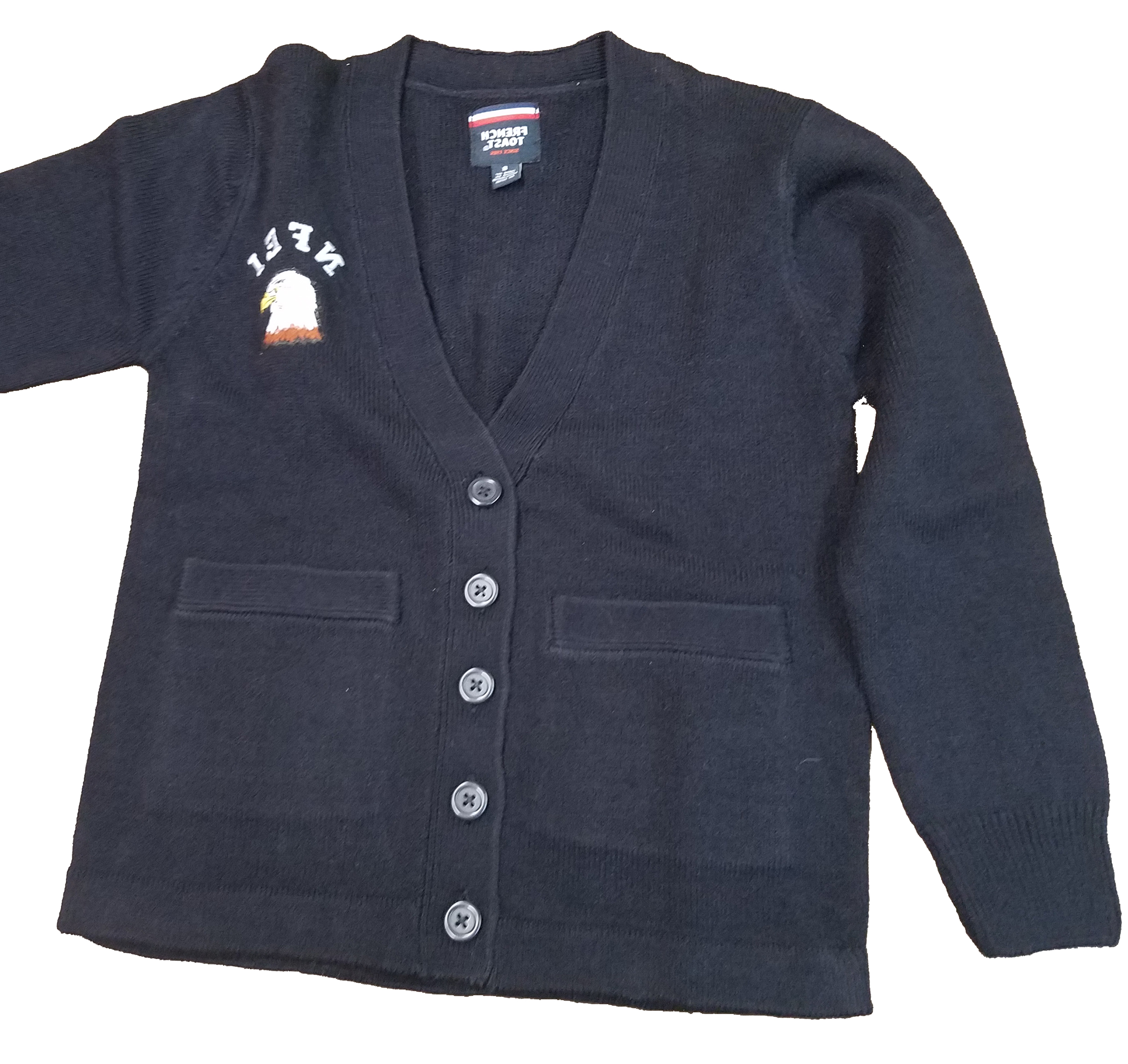 navy blue cardigan sweater